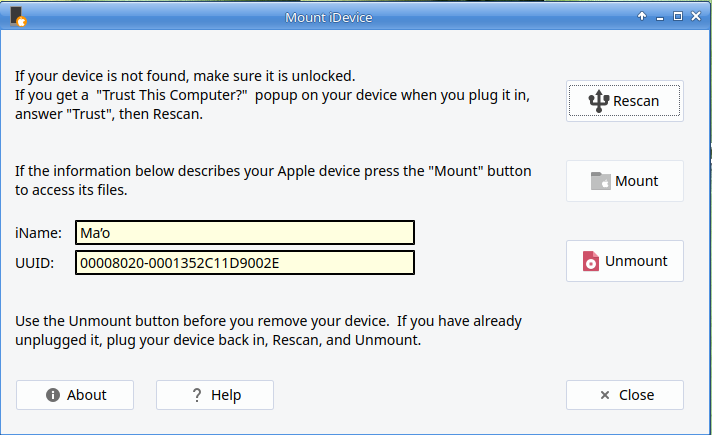 Unmount