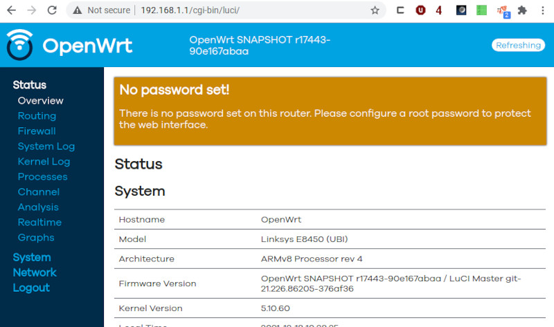 Recovery image login screen Recovery Overview